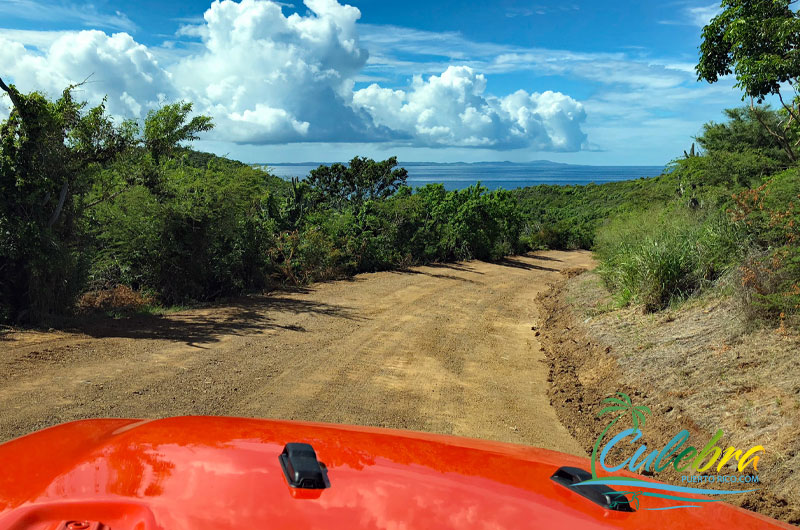 Road to Punta Soldado Beach - Culebra, Puerto Rico